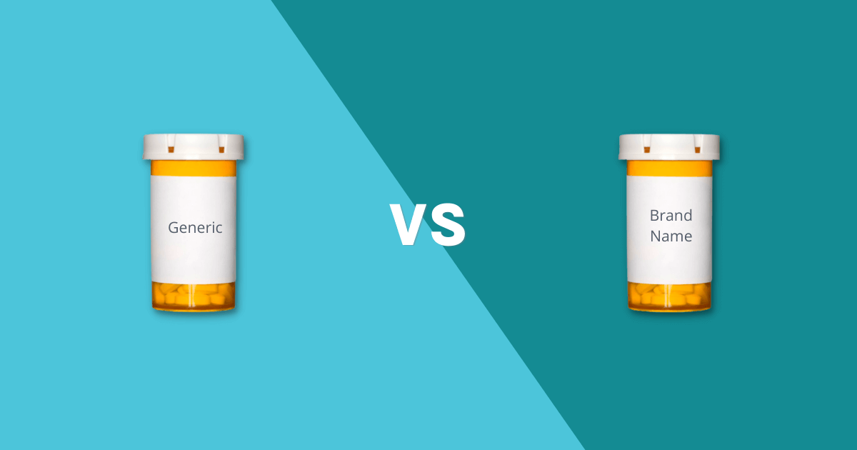 Generic vs brand name drugs
