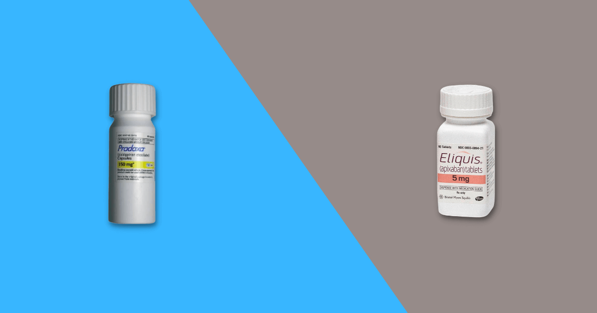 Pradaxa vs eliquis for blood clots what s the difference 