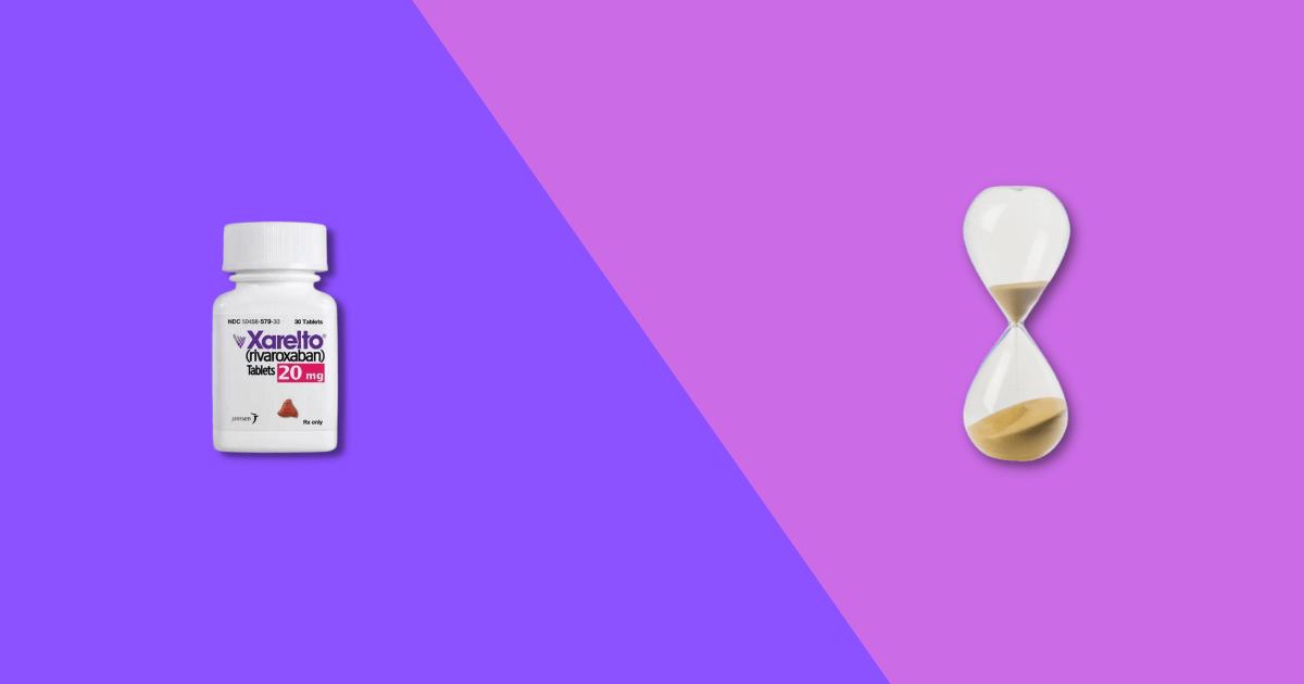 How long does Xarelto stay in your system
