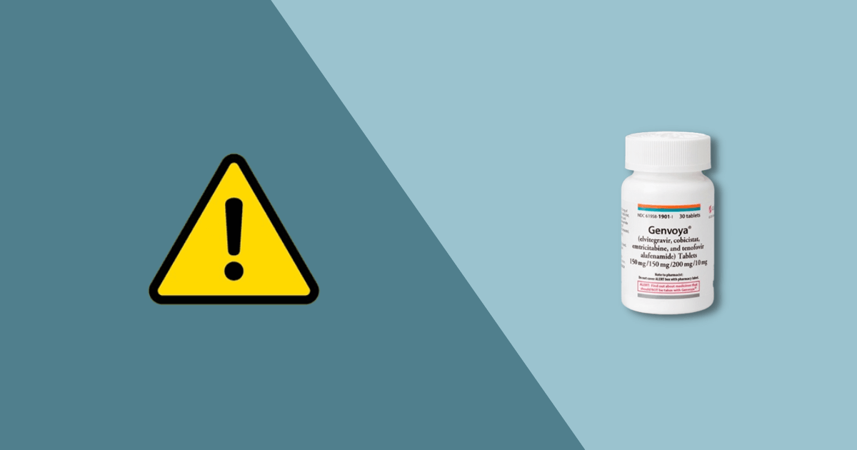 Genvoya side effects