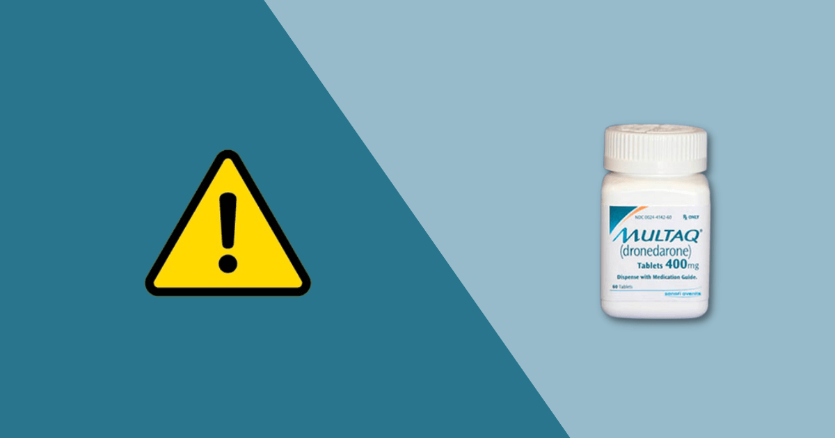 Multaq side effects