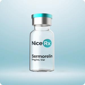 Sermorelin injection vial
