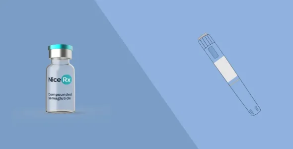 Is compounded semaglutide the same as Ozempic?