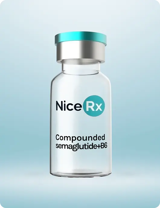 Compounded semaglutide with b6