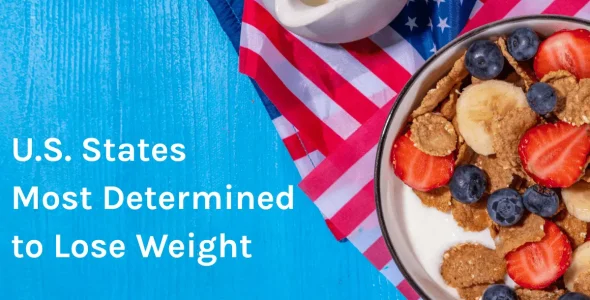U.S. states most determined to lose weight