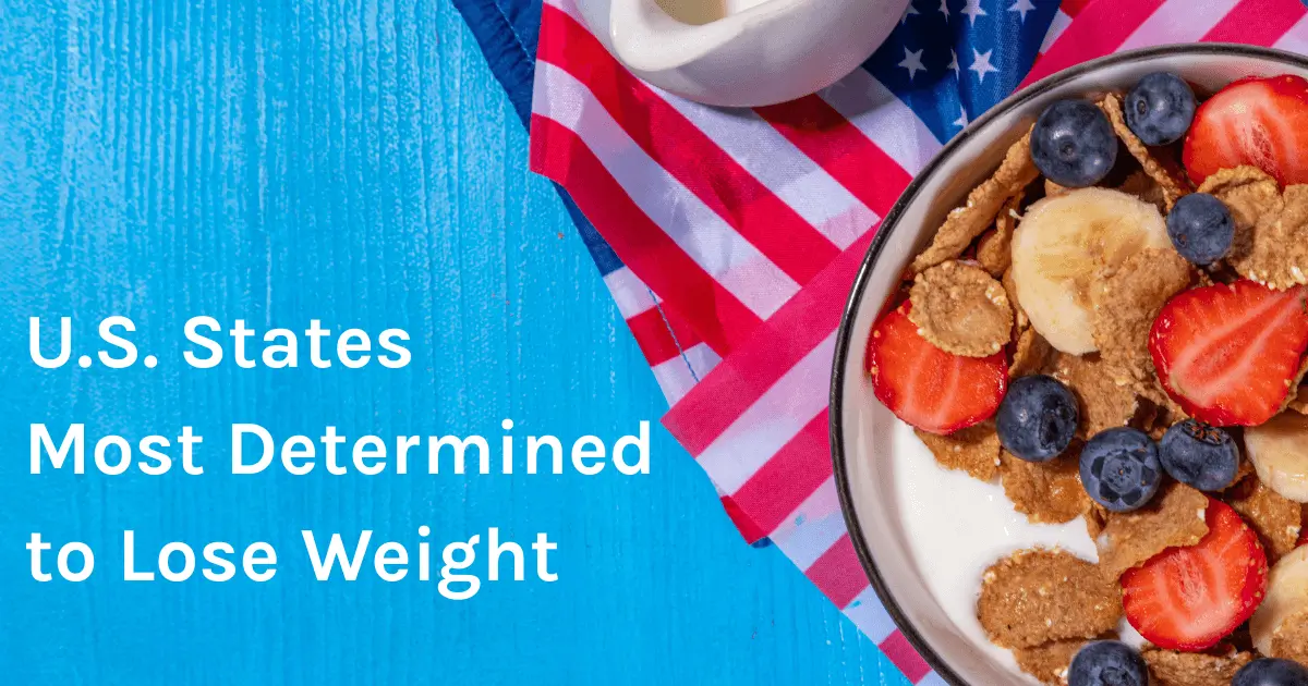 U.S. states most determined to lose weight