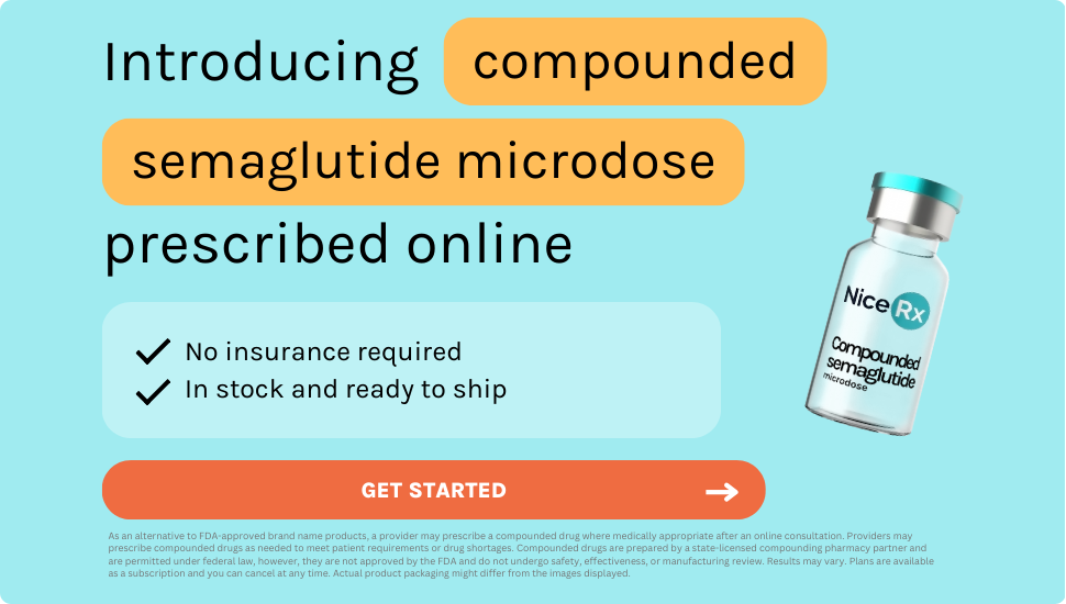 Compounded semaglutide microdose