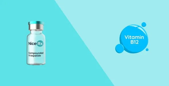 Tirzepatide with b12