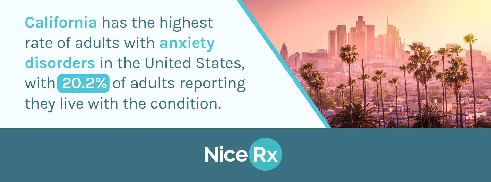 The US states with the highest rates of anxiety disorders 