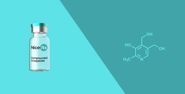 Tirzepatide and pyridoxine