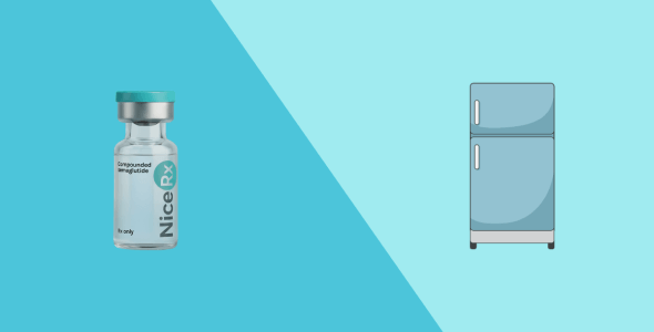 How long does compounded semaglutide last in the fridge?