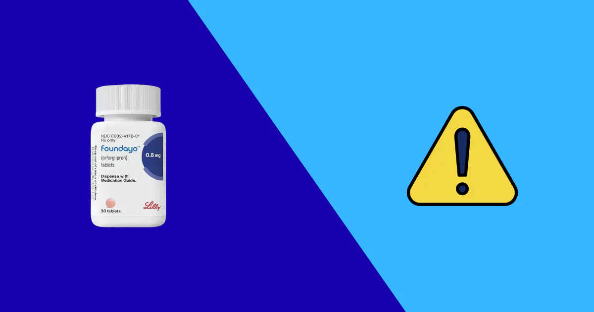 Orforglipron (Foundayo) side effects